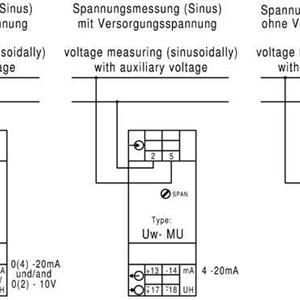 Measuring Transformer of AC Voltage 