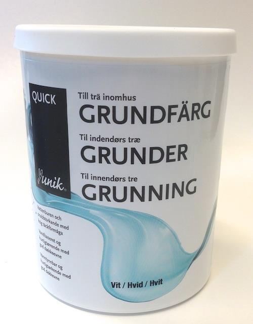 Grundfärg  V  Vit..0,75 L