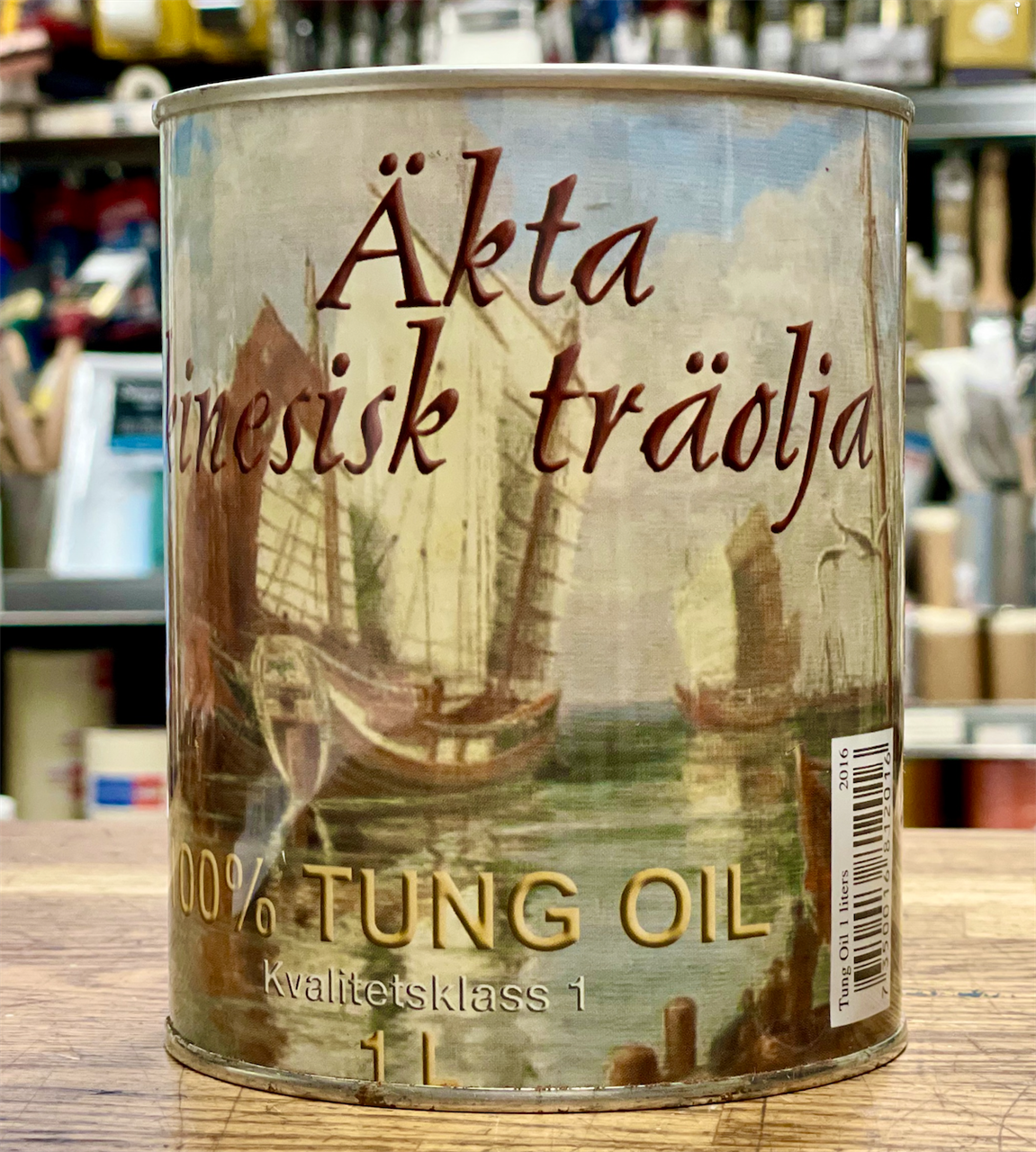 Kinesisk Olja 100% TungOil 1L