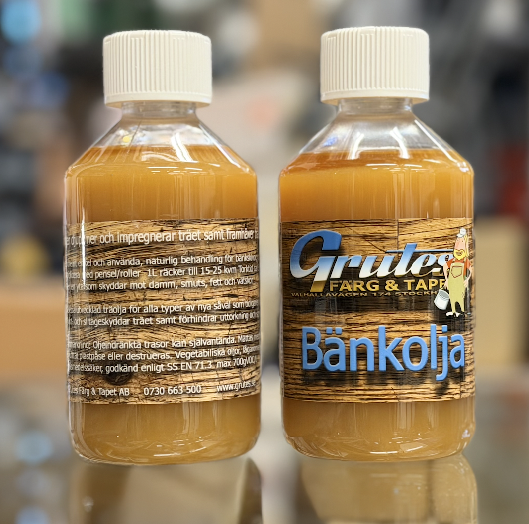 Bänkolja  2,5 dl Grutes