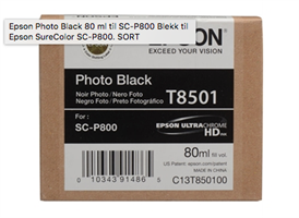 EPSON Photo Black 80 ml til SC-P800