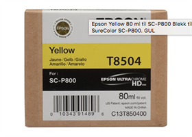 EPSON Yellow 80 ml til SC-P800