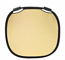 Reflector Gold/White L (120cm/47")