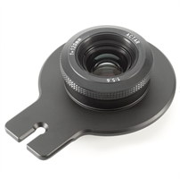 Lensplate with Cambo 120mm Lens (black finish)