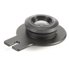 Lensplate with Cambo 90mm Lens (black finish)