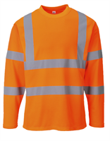 PORTWEST HI-VIS PITKÄHIHAINEN PAITA S278 ORANSSI/ 3XL 