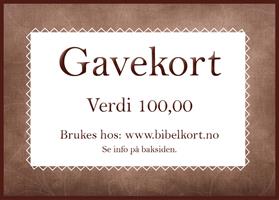 Gavekort 100,-