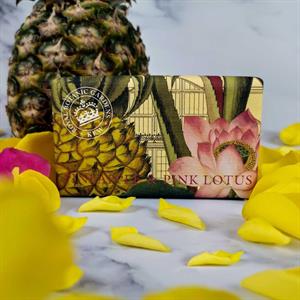 Luxury Shea Butter Soap Pineapple & Pink Lotus 240gr