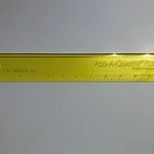 Add-A- Quater Plus Ruler, 12 inch