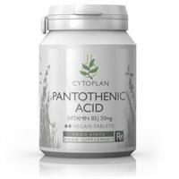 Pantothenic Acid 100 mg 60 vegan tabl.