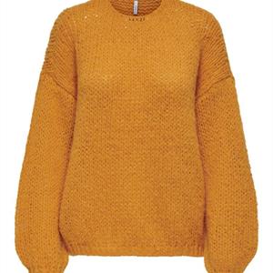 NORDIC LIFE LS O-NECK S APRICOT