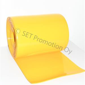 PVC Roiskeläppä materiaali per metri keltainen- PVC mudflap material per metre yellow