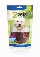 2pets Dogsnack Duck/Fish Cubes 100g