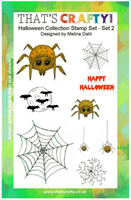 A5 Clear stamp set Halloween Collection set 2