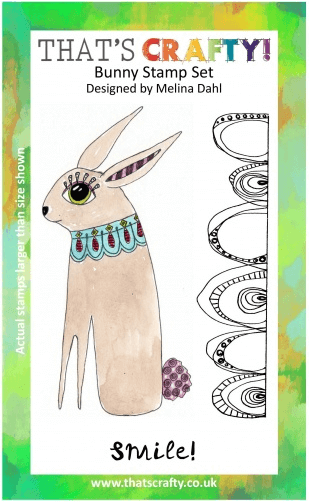 A6 Clear stamp set Bunny