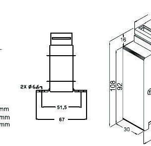 AST512 1250/5A cl0,5 15VA  ø42mm 50x13mm/2x40x10mm