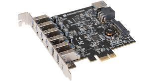 Sonnet USB3.2 PCI-e kort m/7 x USB-A porter
