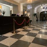 Signering i lobbyn på Elite Grand Hotel