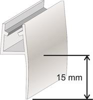 SLÄPLIST för 8mm glas 15mm