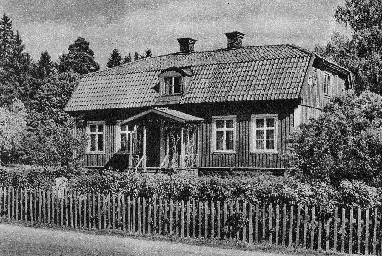 Snickarkrogen i Vårby, 1951. Foto: HAns Olssons arkiv