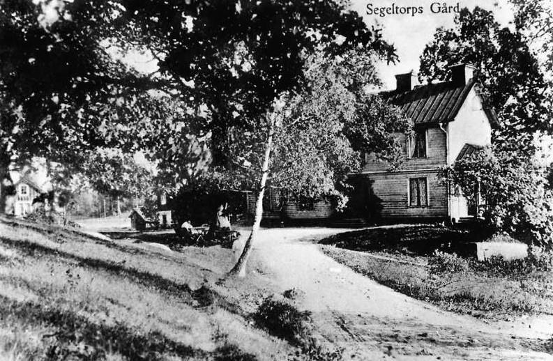 Segeltorps Gård före 1963. Foto: Hans Olssons arkiv