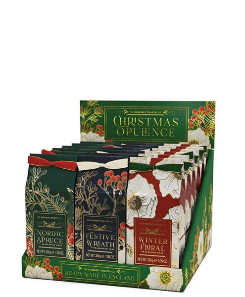 Christmas Opulence Soap 3 x 200g = 18 pc in Display