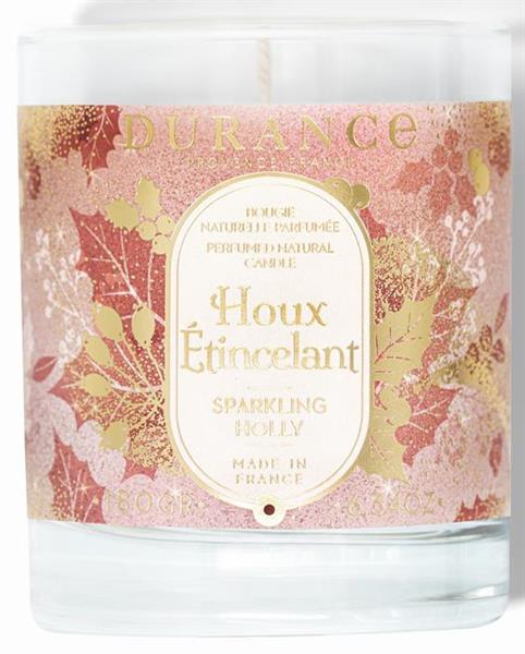 Candle Sparking Holly  280 gr