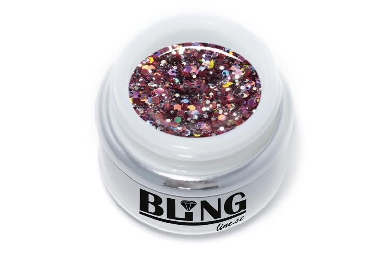 BL- Glitter gel #035 Rosie 5 ml