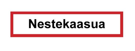 NESTEKAASUA - KYLTTI, ALUMIINI 100 x 400mm