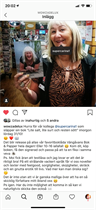 Kollegan/testläsarens fina ord om mina texter