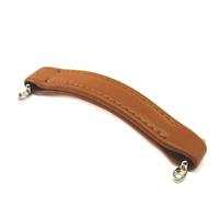 Light Brown Solid Leather Handle, 218mm