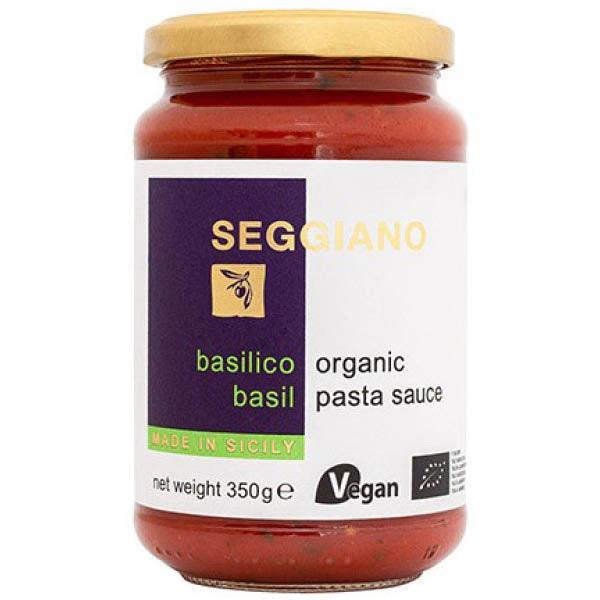 Pastasaus Basilikum, 350g - Seggiano