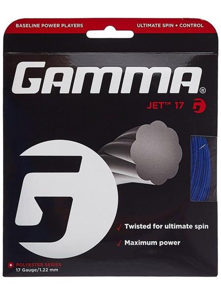 Gamma Jet 17 12,2 m Set (1,22 mm) Blue Tennissena