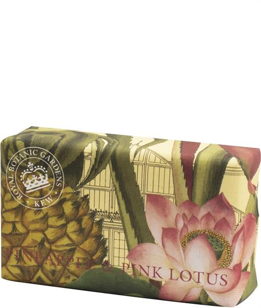 Luxury Shea Butter Soap Pineapple & Pink Lotus 240gr
