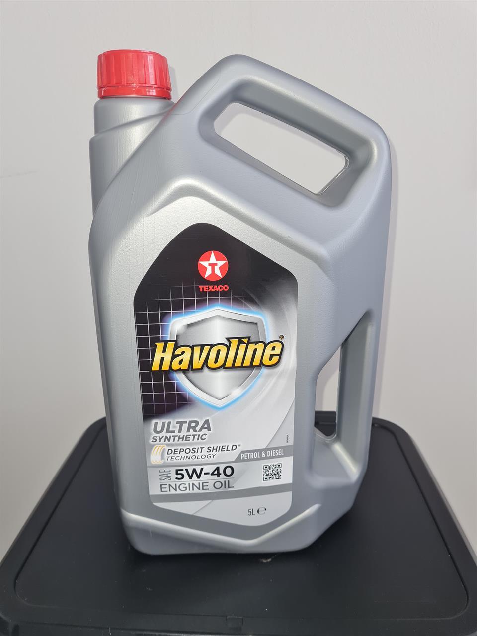 Havoline Ultra synthetic 5w-40 5L