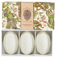 Soap Set Sweet Almond in a box 3x150g