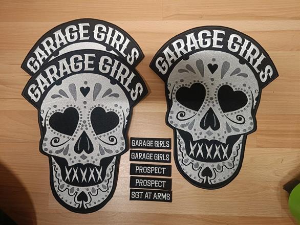 Ryggmerker Garage Girls