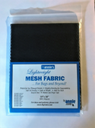 Mesh Fabric, Black (sort)