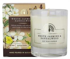 Pure Soya Candle White Jasmine & Sandalwood 170g