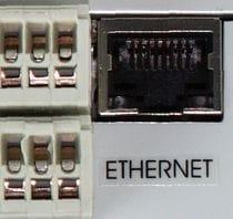 Built-in Ethernet interface for MS loggers