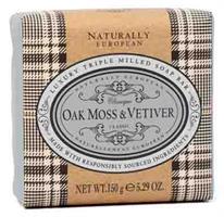 Wrapped Soap Oak Moss & Vetiver 150g