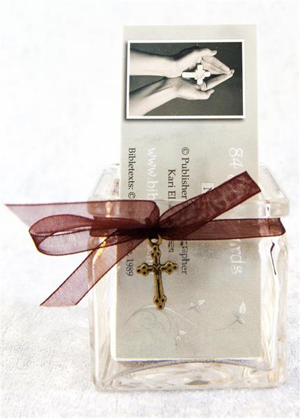 sikkerhedsstillelse Kærlig pust Bibelkort - 84 kort i krukke - Engelsk - KREATIVT FOKUS Kari Elise Liodden