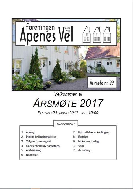 Program for Årsmøte 2017