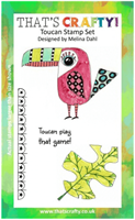 A6 Clear stamp set Toucan
