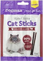 Cat sticks 3-pack Kalkon/Lamm