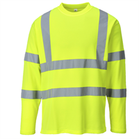 PORTWEST HI-VIS PITKÄHIHAINEN PAITA S278 KELTAINEN