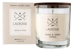 Scented Candle Lacrosse Wood & Tonka 200g