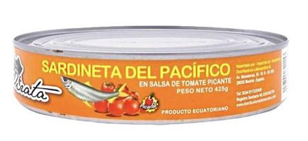 Sardineta en Salsa de Tomate Picante, 425g