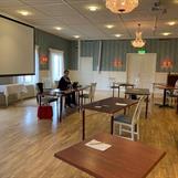 Pia F Davidson/Sverigeförfattarna förbereder sin workshop
