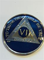 AA årsmedalj, AA-symbol, 6 år